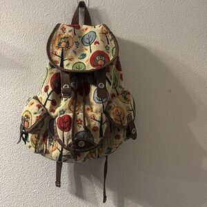Zhangzhou Civic Sisters Clothing Co owl backpack with laptop pouch